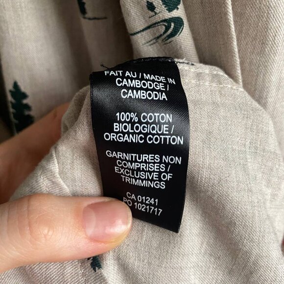 NWT Simons Le31 | Vision 100% Organic Cotton | Casual Button Down Shirt | Size L - Picture 12 of 14